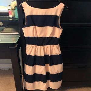 Nautical sleeveless dress